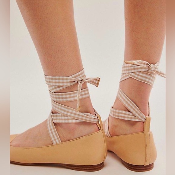 Jeffrey Campbell That's A Wrap Ballet Flats, Size 9 - Picture 5 of 6